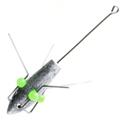 Piombi rampone surfcasting disinseribile grezzo 80 gr