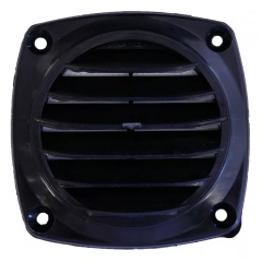 Grille d'aeration Nuova Rade Noir 82 X 82 cm