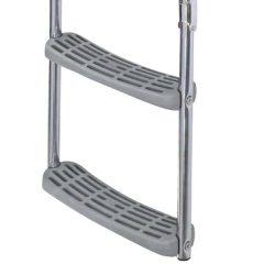 Scaletta per barca acciaio inox Plastimo per pontone