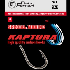 Hamecon simple oeillet Fishing Ferrari Kaptura Live bait-ring