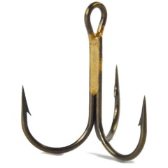 10 Ami da pesca VMC 9649 Triplo Tondo Nichelato No. 6