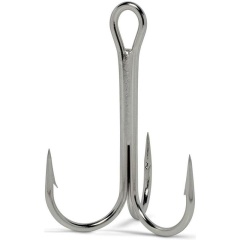 10 Ami da pesca VMC 9649 Triplo Tondo Nichelato No. 4