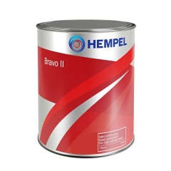 Antifouling Hempel Bravo matrice dure 0.75L Rouge