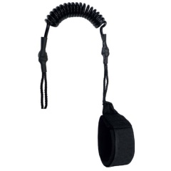Leash bodyboard Flood Noir