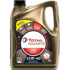 Olio Total Quartz 5000 15W40 4 tempi 2 litri