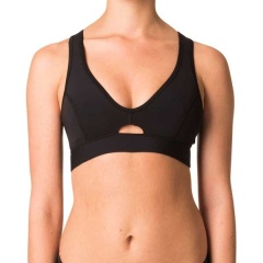 Reggiseno Sportivo donna in neoprene Rip Curl G-Bomb - Nero - 6