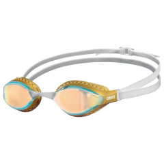 Occhialini nuoto Arena Air- Mirror - Yellow copper multi Speed gold