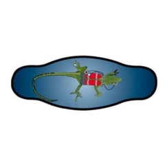 Cinturino maschera in neoprene - Lucertola