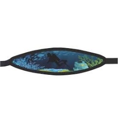 Cinturino maschera in neoprene in velcro - Abyss