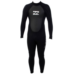 Muta surf uomo Billabong Intruder 4/3 Back zip - Nero