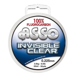 Nylon Asso Fluoro Invisible Clear 30 m 19/100