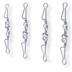 5 Girelle pesca J.B con 2 viti n. 4