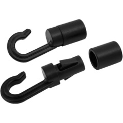 Ganci aperti in plastica con manicotto Sea-Lect