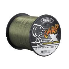 Filo nylon da pesca Powerline Carpa X Kaki 1000 m e oltre