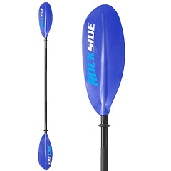 Pagaia kayak Rockside Alluminio 4 parti - Blu - 220 cm