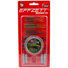 Kit di pesca con esche artificiali Dam Effzett Kit Drop Shot
