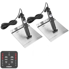 Kit flaps Lectrolab 230X305 mm pelles Aluminium avec commutateur LED 12V