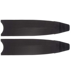 Voilures Leaderfins 100% Carbone - Hard - Blanc - No Logo