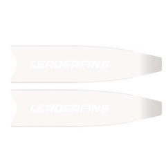 Pale per pinne Leaderfins Snow Fibre - Extra Soft - Bianco
