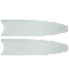 Voilures Leaderfins Ice Fibre - Extra Soft - Blanc sans logo