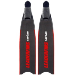 Pinne Leaderfins 100% carbonio Red