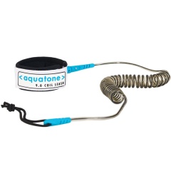 Leash sup Aquatone a spirale 9'SECONDA MANO GRADO A
