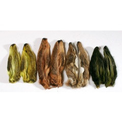 Coppia di orecchie di lepre naturali JMC