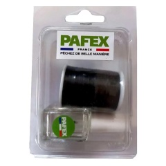 Kit di rilegatura con filo tessile nero + vernice