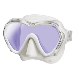 Maschera subacquea Tusa Paragon S Bianca/Bianca