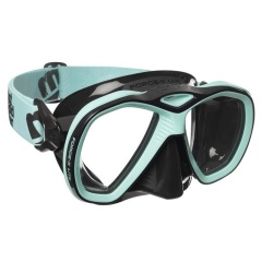 Maschera subacquea Mares Force-X Lite Mid - Black/Aquamarine