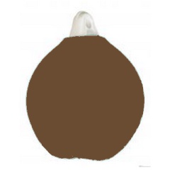 Paio di copriparabordi Fendress singolo spessore A5 70X92 - Marrone