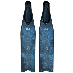 Pinne pesca subacquea C4 MB001 Camoskin - 30 / Ocean Medium Hard