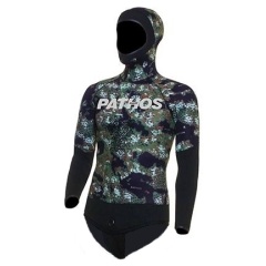 Giacca Muta pesca sub Pathos Mediterraneo Camu - 8 mm