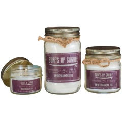 Candela profumata Surf's Up Candle Fico mediterraneo 110g