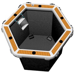 Filet piscine Yachtbeach Mesh pour Party Zone 2.5