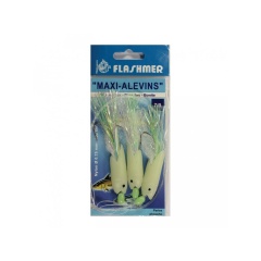 Fine inferiore Maxi Fry Flashmer 3 ganci Maxi Fry 3 ganci