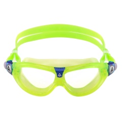 Maschera da nuoto Aquasphere Seal Kid 2 - Trasparente / Verde brillante