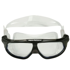 Maschera Aquasphere Seal 2.0 - trasparente/nera