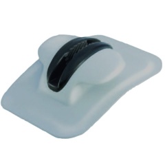 Musone bitta con strozzascotte da incollare 4Water per tender gommone hypalon