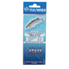 Sabiki terminale a perline pesca Flashmer