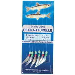 Pelle naturale 6 ganci