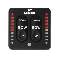 Lenco scatola elettronica con LED - 123ISK