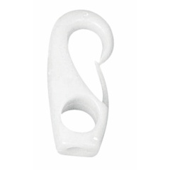 Moschettone in poliammide Nuova Rade bianco 58 mm