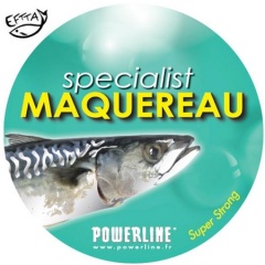 Filo nylon da pesca Powerline Specialist Sgombro