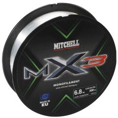 Filo nylon da pesca Mitchell MX3 150 m chiaro
