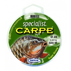Filo nylon da pesca Powerline Specialist Carpe