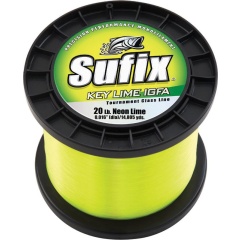 Filo nylon da pesca Sufix KEY LIME NEON IGFA 600M 68/100 24kg