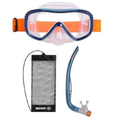 Kit Maschera E Boccaglio Snorkeling Beuchat Oceo Junior con valvola di spurgo