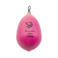 Piombo Plastificato Lemer Fosforescente rosa 200 gr