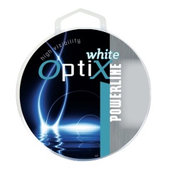 Filo nylon da pesca Powerline Optix bianco 150 m